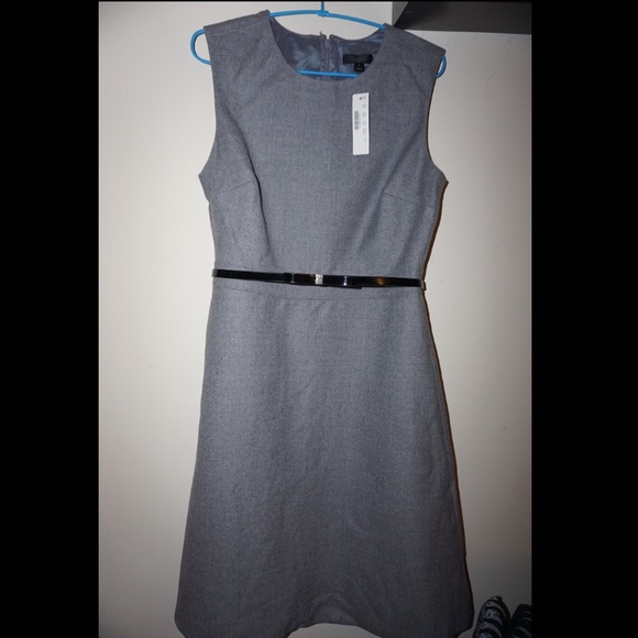 Grey wool dress JCrew - Picture 2 of 2